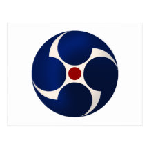 Japan-Fußball-ethnische Entwurfs-T-Shirts u. Gesch Postkarten