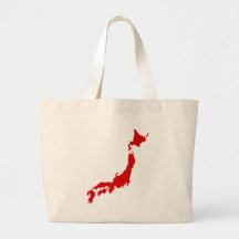 Japan-Karte Einkaufstasche