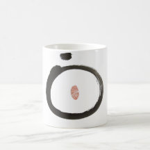 Japaner Enso Zen-Kreis der Universum-Schale Haferl