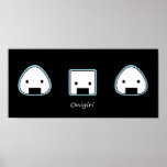 Japaner Onigiri Plakat