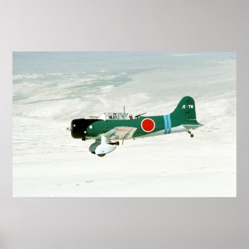 Japaner Val Art 99 Bomberflugzeug Plakatdrucke