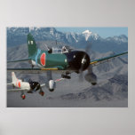 Japaner Val Art 99 Sturzbomber Plakat
