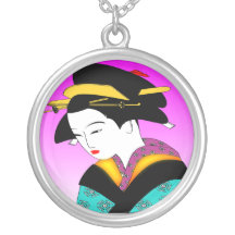 Japanische Geisha-Halskette