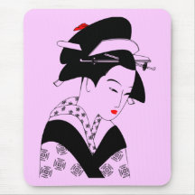 Japanische Geisha Mauspads
