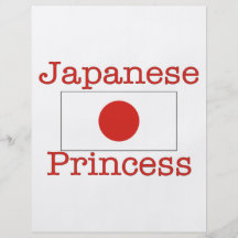 Japanische Prinzessin Flyerbedruckung