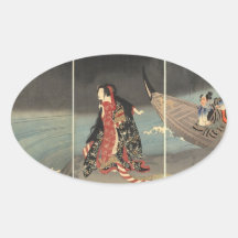 JAPANISCHER FRAUEN-AUFKLEBER