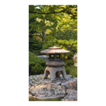 Japanischer Garten Bildkarte