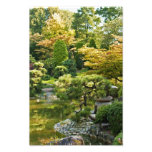 Japanischer Garten-Foto-Druck