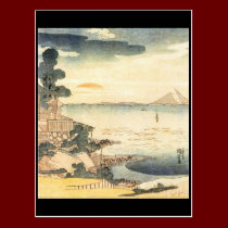 Japanisches malendes C. 1800's postkarten