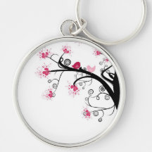 Japanisches Rosa-Kirschblüte Kirschblütes u. süße  Schlüsselbänder