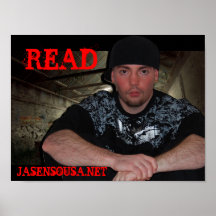 Jasen Sousa "gelesenes" Plakat