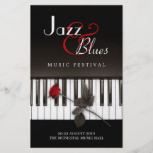 Jazz-Blues-Musik-Festival-Konzert-Flyer