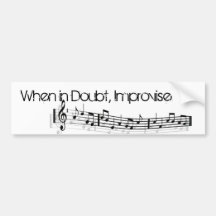 Jazz Improv Autosticker