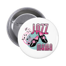 Jazz-Mutter Tap Dancing Buttons