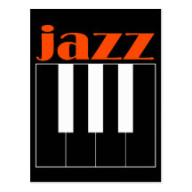 Jazz Postkarte