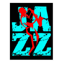 Jazz Postkarte