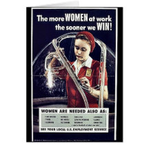 Je mehr Frauen bei der Arbeit, desto eher, das wir Karte