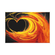 Je t'aime gespannte galerie drucke