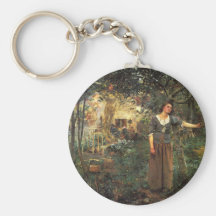 Jeanne d'Arc durch Jules Bastien Lepage Schlüsselanhänger