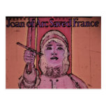 Jeanne d'Arc WWII Kauf-Bindungen Postkarte