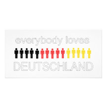 Jeder Lieben Deutschland! Photokartenvorlagen