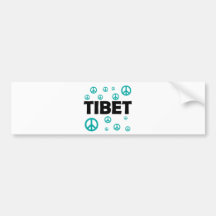 Jeder Lieben Tibet Autosticker