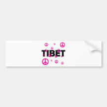 Jeder Lieben Tibet Autosticker
