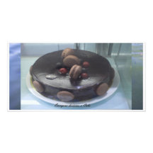 Jeder verdient einen Kuchen Photokarte