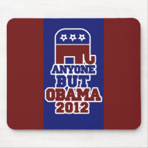 Jedermann ABER Obama antiobama 2012 Mousepad