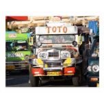 Jeepney Postkarte