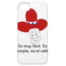 Jefe Kaffeebohne iPhone 5 Schutzhülle
