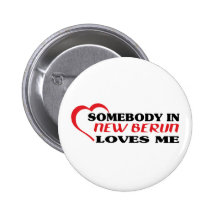 Jemand in neuen Berlin-Lieben ich T-Shirt Button