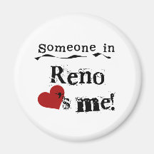 Jemand in Reno Kühlschrankmagnet