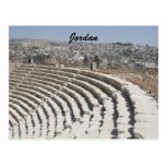 jerash römisches Amphitheater Postkarten