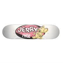 Jerry-Käse-Logo Skate Board
