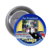 Jerry Lanser für Präsidenten 2012 Button