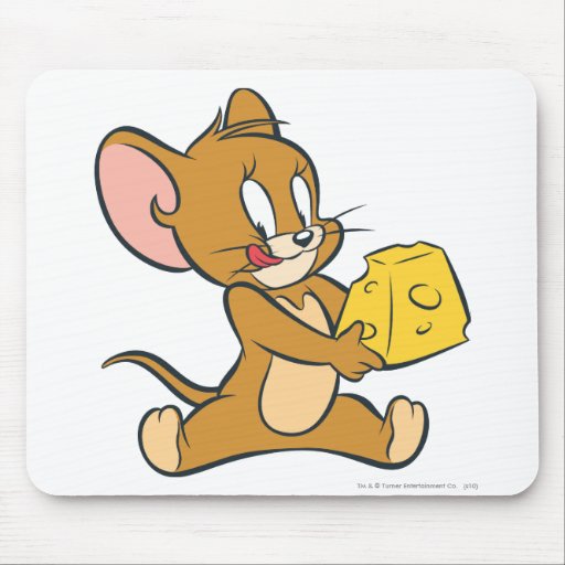 Jerry mag seinen Käse Mousepad