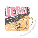 Jerry stellen auf Käse gegenüber aufkleber