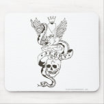 Jerry verdrehte Tätowierung 1 mousepads