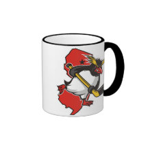 Jersey-Pinguin-Wecker-Becher Kaffee Tassen