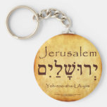 JERUSALEM HEBRÄISCHES KEYCHAIN SCHLÜSSELBAND