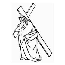 Jesus an Quer färben mich Karten-Bibel-Vers Visitenkartenvorlage