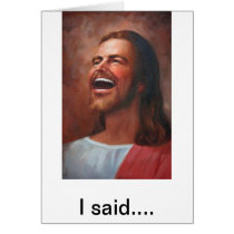 Jesus auf Feigen karten