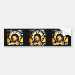 Jesus Christus-Buntglas-Fenster Auto Sticker