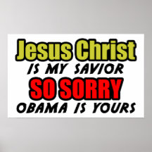 Jesus Christus ist mein Retter! Poster