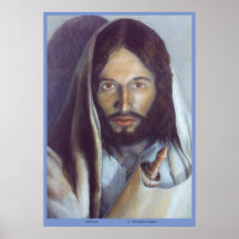Jesus, der das Torah - "Erfüllung" des Gesetzes hä Posterdrucke