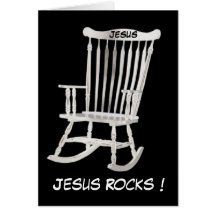Jesus-Felsen! Grußkarte