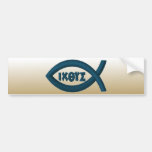Jesus-Fische Auto Sticker