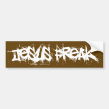 Jesus-Freak Auto Aufkleber