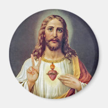 Jesus-Friedenszeichen Kühlschrankmagnete